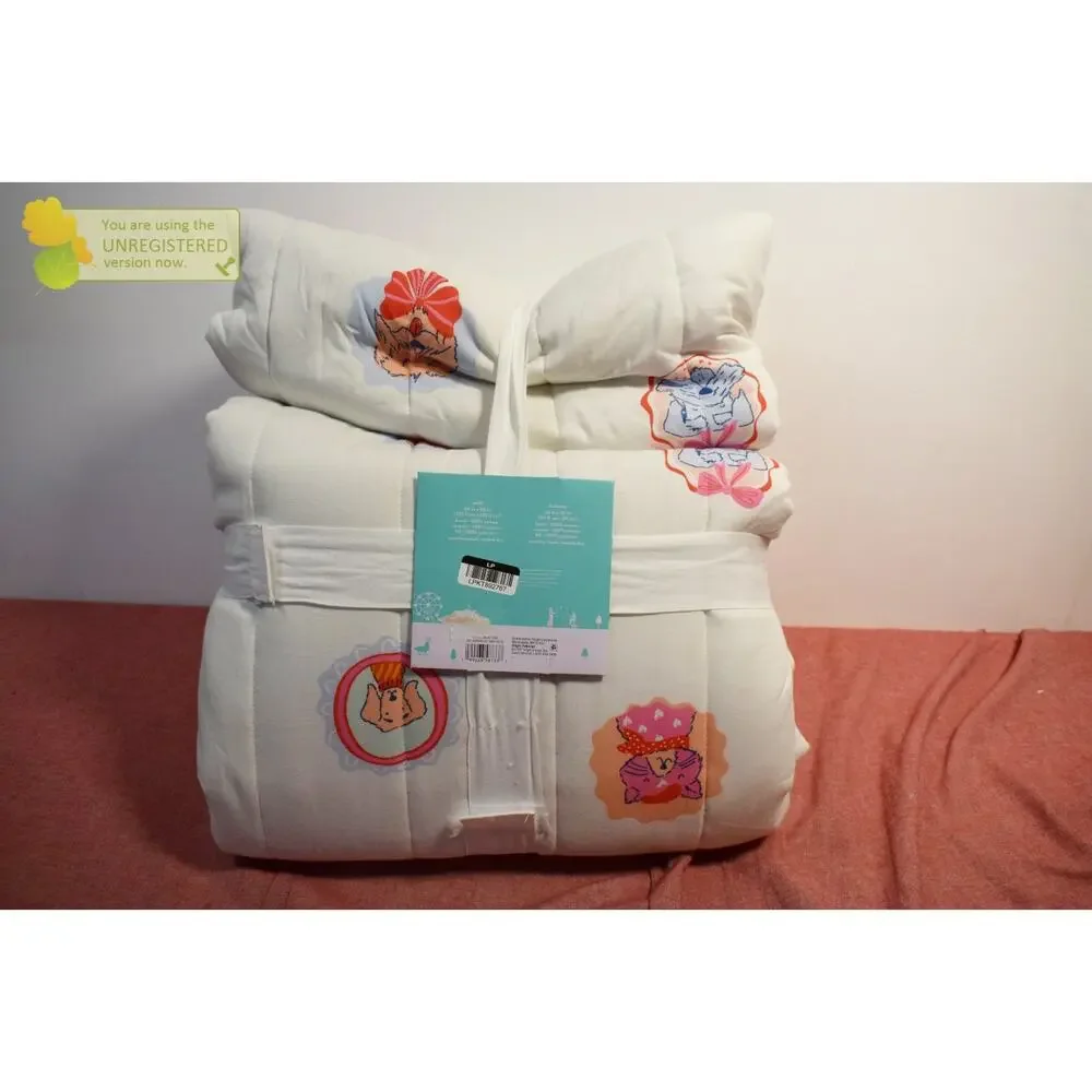 Pillowfort Full/Queen Patisserie Pet Shoppe Kids' Quilt Set